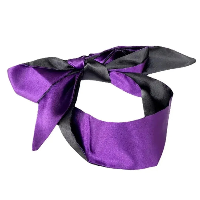 Silk Eye Cover Savour Eye Patches Cute Blindfold Silk Ribbon Satin Silk Sleep Mask Sexy For Women Gift Surprise High Quality