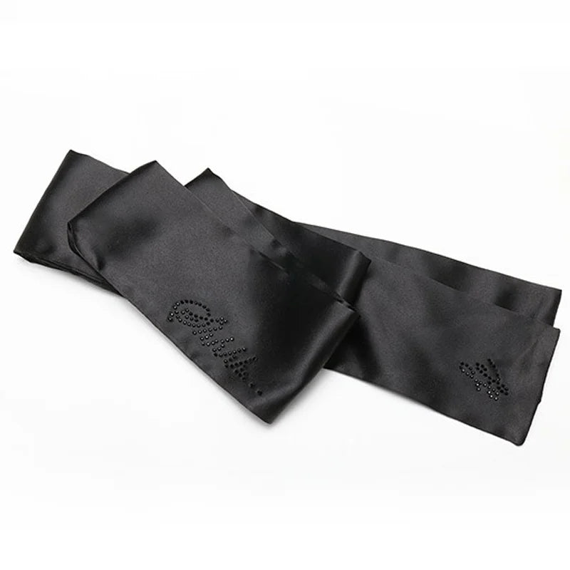 Silk Eye Cover Savour Eye Patches Cute Blindfold Silk Ribbon Satin Silk Sleep Mask Sexy For Women Gift Surprise High Quality