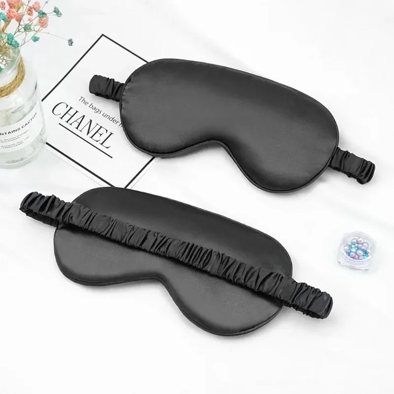 Silk Eye Cover Savour Eye Patches Cute Blindfold Silk Ribbon Satin Silk Sleep Mask Sexy For Women Gift Surprise High Quality