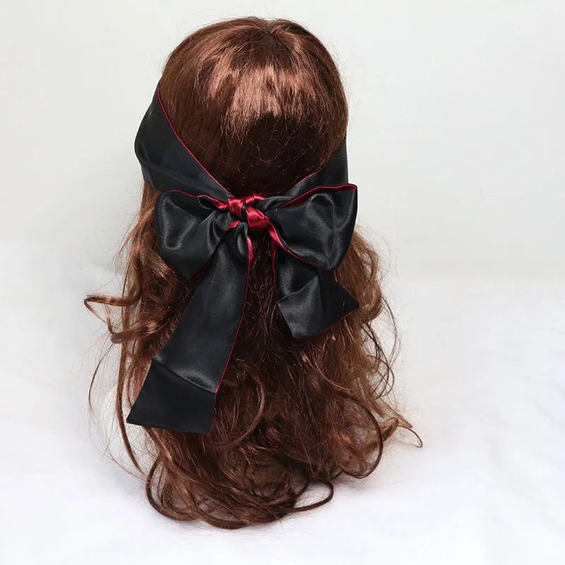 Silk Eye Cover Savour Eye Patches Cute Blindfold Silk Ribbon Satin Silk Sleep Mask Sexy For Women Gift Surprise High Quality