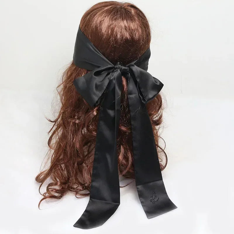 Silk Eye Cover Savour Eye Patches Cute Blindfold Silk Ribbon Satin Silk Sleep Mask Sexy For Women Gift Surprise High Quality