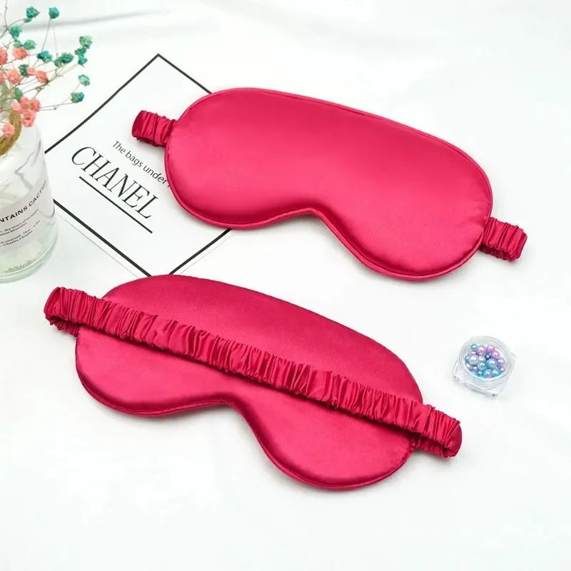 Silk Eye Cover Savour Eye Patches Cute Blindfold Silk Ribbon Satin Silk Sleep Mask Sexy For Women Gift Surprise High Quality