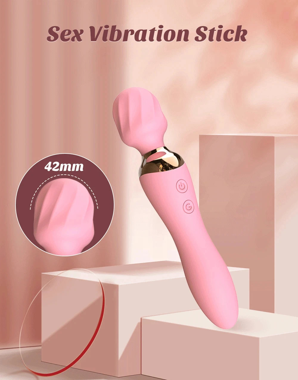 10 Speeds Powerful Female Vibrator AV Magic Wand G-Spot Massager Sex Toys Women Clitoris Stimulate Things for Adults Supplies