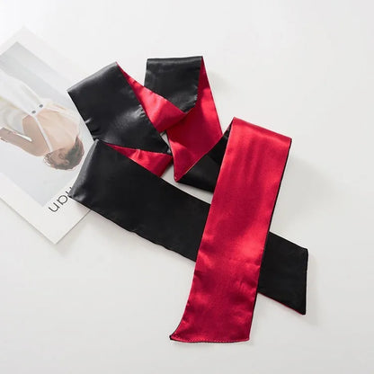 Silk Eye Cover Savour Eye Patches Cute Blindfold Silk Ribbon Satin Silk Sleep Mask Sexy For Women Gift Surprise High Quality