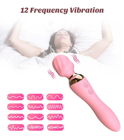 10 Speeds Powerful Female Vibrator AV Magic Wand G-Spot Massager Sex Toys Women Clitoris Stimulate Things for Adults Supplies