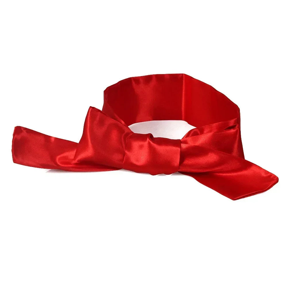 Silk Eye Cover Savour Eye Patches Cute Blindfold Silk Ribbon Satin Silk Sleep Mask Sexy For Women Gift Surprise High Quality