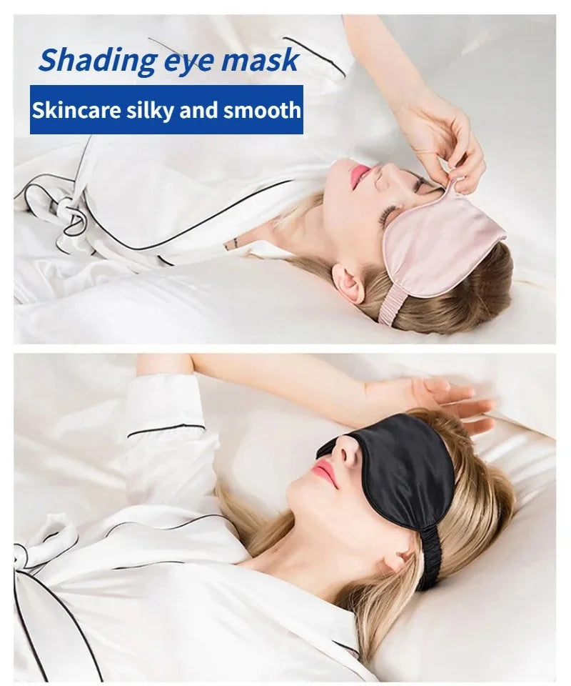 Silk Eye Cover Savour Eye Patches Cute Blindfold Silk Ribbon Satin Silk Sleep Mask Sexy For Women Gift Surprise High Quality