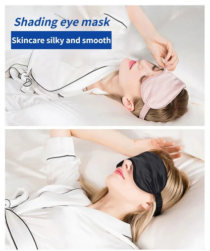 Silk Eye Cover Savour Eye Patches Cute Blindfold Silk Ribbon Satin Silk Sleep Mask Sexy For Women Gift Surprise High Quality