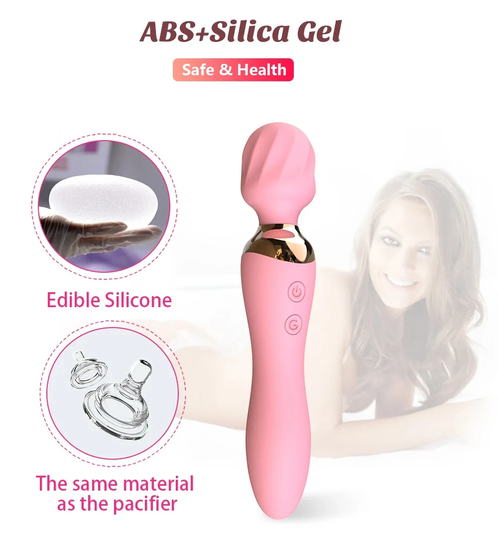 10 Speeds Powerful Female Vibrator AV Magic Wand G-Spot Massager Sex Toys Women Clitoris Stimulate Things for Adults Supplies