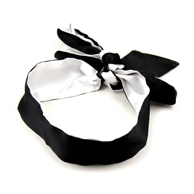 Silk Eye Cover Savour Eye Patches Cute Blindfold Silk Ribbon Satin Silk Sleep Mask Sexy For Women Gift Surprise High Quality
