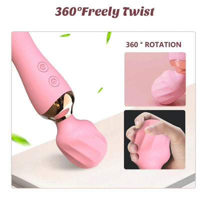 10 Speeds Powerful Female Vibrator AV Magic Wand G-Spot Massager Sex Toys Women Clitoris Stimulate Things for Adults Supplies