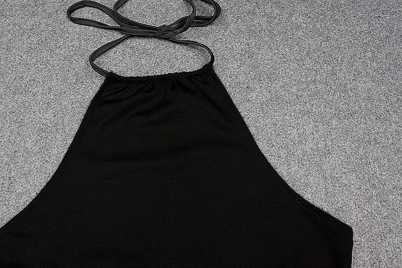 WhereMery Fashion Off Shoulder High-waist Backless Solid Long Dress Sexy Elegant Hollow Out Split Dresses Summer Women Vestidos