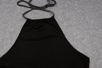 WhereMery Fashion Off Shoulder High-waist Backless Solid Long Dress Sexy Elegant Hollow Out Split Dresses Summer Women Vestidos